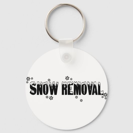 Entfernung des Schnees AH2010 Schlüsselanhänger (Vorderseite)