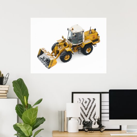 Entfernung des Schnees Poster (Heimbüro)