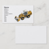 Entfernung des Schnees Visitenkarte (Vorne/Hinten)