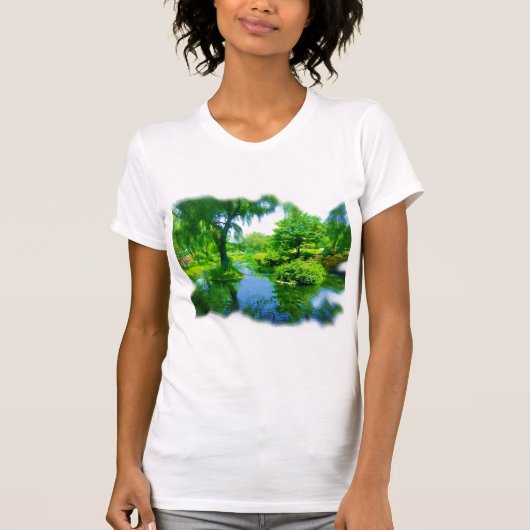 Entfernung von der Stadt T-Shirt (Vorderseite)