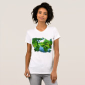 Entfernung von der Stadt T-Shirt (Vorne ganz)