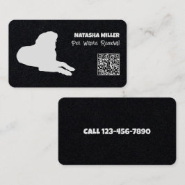 Entfernung von Hausmüll QR Visitenkarte