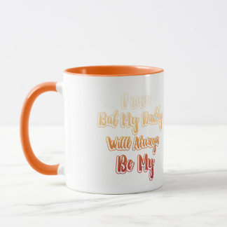 Entfernung Weite Entfernung Vater Tochter Papa Kaf Tasse