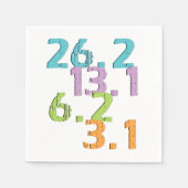 Entfernungen 3.1 6.2 13.1 26.2 Papierservietten (Vorderseite)