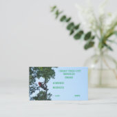 Entfernungsdienste für Treppen Visitenkarte (Stehend Vorderseite)