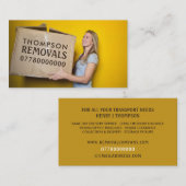 Entfernungsfeld, Entfernungsunternehmen Visitenkarte (Vorne/Hinten)