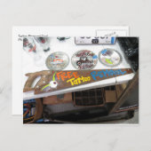 Entfernungsprogramm für Tattoo Postkarte (Vorne/Hinten)