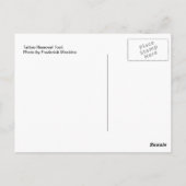 Entfernungsprogramm für Tattoo Postkarte (Rückseite)