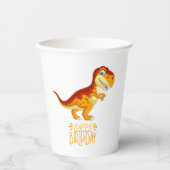 Entfesseln Sie das Dino-Gold des Fun Kids Pappbecher (Vorderseite)