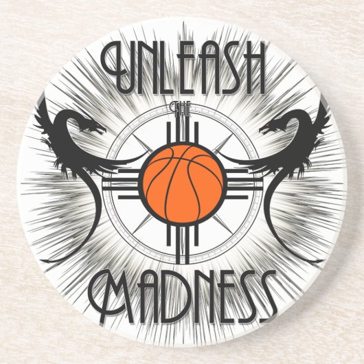 Entfesseln Sie das Licht der Wahnsinnsdrachen Untersetzer (Vorne)