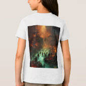 "Entfesseln Sie das Untote: Die Gefahr des T - Shi Tri-Blend Shirt (Rückseite)