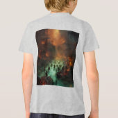 "Entfesseln Sie das Untote: Die Gefahr des T - Shi Tri-Blend Shirt (Rückseite)