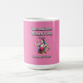 Entfesseln Sie den Girl-Power. Internationaler Fra Kaffeetasse (Mittel)