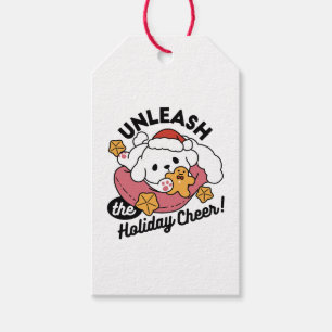 Entfesseln Sie den Holiday Cheer - Niedliche Hunde Geschenkanhänger