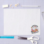 Entfesseln Sie den Holiday Cheer - Niedliche Hunde Seidenpapier (Handwerk)