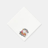 Entfesseln Sie den Holiday Cheer - Niedliche Hunde Serviette (Ecke)