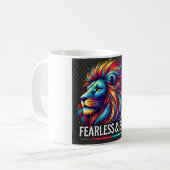 "Entfesseln Sie den Power" Kaffeetasse (Vorderseite Links)