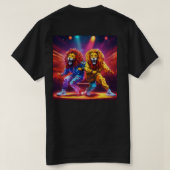 Entfesseln Sie den Power: Tiger Magic T - Shirt (Design Rückseite)