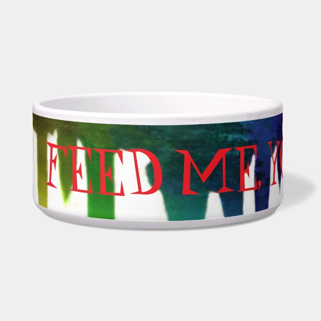 Entfesseln Sie die Lachen mit unserem lustigen Beg Napf (Vorderseite)