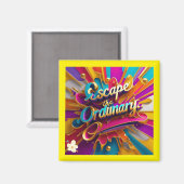 "Entfesseln Sie die Lebenskraft" Magnet (Vorderseite/Rückseite)