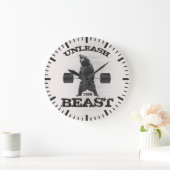 Entfesseln Sie die Motivation des Bestienspiels Große Wanduhr (Zuhause)