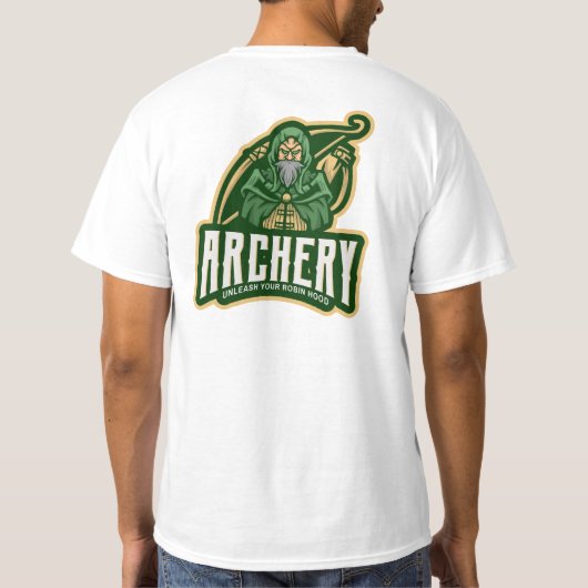 Entfesseln Sie die Robin Hood T-Shirt (Rückseite)