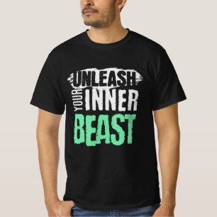 Entfesseln Sie Ihr inneres Tier - intensives Gymna T-Shirt