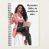 "Entfesseln Sie Ihr unendliches Potenzial - Planer (Vorderseite)