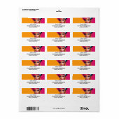 Entfesseln Sie Ihre Diva: Diva-ish Delights Label Adressaufkleber (Vorne)