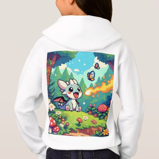 Entfesseln Sie Ihre Fantasie mit Atemberaubend ani Hoodie (Rückseite)