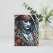 Entfesseln Sie Ihre Fantasie mit unserem Piratenmä Postkarte (Stehend Vorderseite)