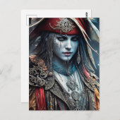 Entfesseln Sie Ihre Fantasie mit unserem Piratenmä Postkarte (Vorne/Hinten)