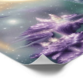 Entfesseln Sie Ihre Fantasie mit Whimsical Unicorn Poster (Ecke)
