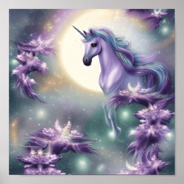 Entfesseln Sie Ihre Fantasie mit Whimsical Unicorn Poster