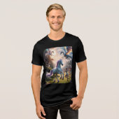 Entfesseln Sie Ihre Fantasie Tri-Blend Shirt (Vorderseite voll)