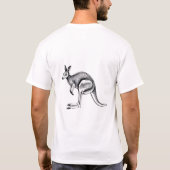 Entfesseln Sie Ihre innere Kraft - Regal Wallaroo T-Shirt (Rückseite)