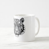 Entfesseln Sie Ihre innere Kraft - Tiger Head T -  Kaffeetasse (VorderseiteRechts)
