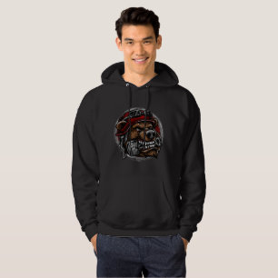 Entfesseln Sie Ihre innere Rebellion: Biker Bear Hoodie