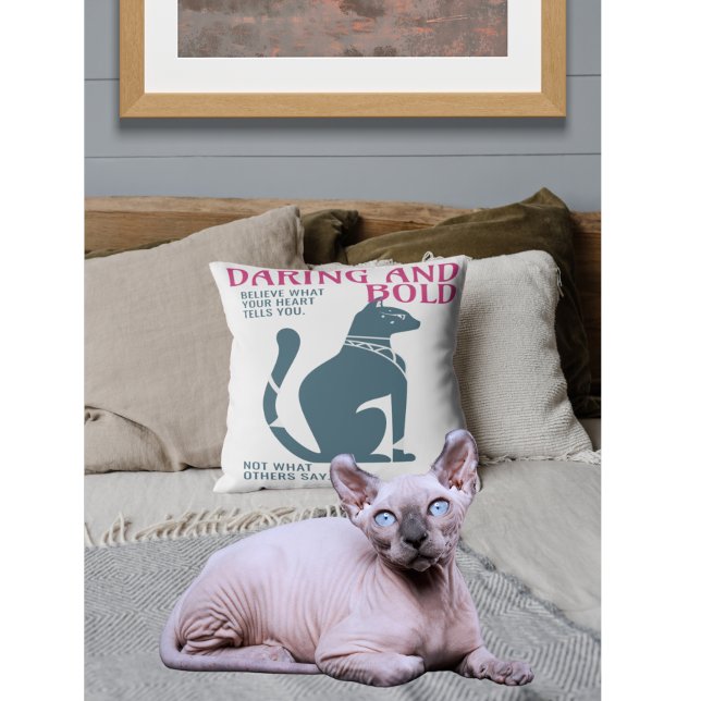 Entfesseln Sie Ihre innere Roar glauben an Sie Kissen (Von Creator hochgeladen)