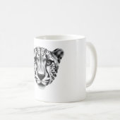 Entfesseln Sie Ihre innere Wildnis - Cheetah Head  Kaffeetasse (VorderseiteRechts)
