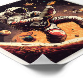 Entfesseln Sie Ihre kreative Seite mit Astronauten Poster (Ecke)
