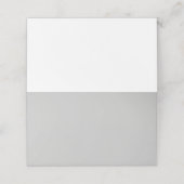 Entfesseln Sie Ihre Kreativität mit Drag & Drop Fa Platzkarte (Außenseite Aufgefaltet)