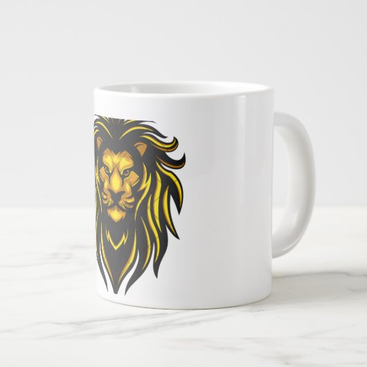 Entfesseln Sie Ihre Roar mit jeder Bresche Jumbo-Tasse (Vorderseite Rechts)