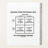 Entfesseln Sie Ihre statistische Selbsthypothese Planer (Rückseite)