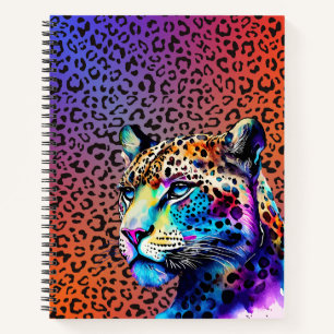 Entfesseln Sie Ihre wilde Seite – Leoparden-Druck- Notizblock