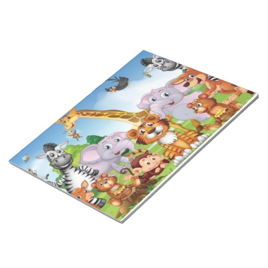 Entfesseln Sie Ihre wilde Seite: Notepad für wilde Notizblock (angewinkelt)