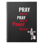 "Entfesseln Sie Ihren Glauben mit unserem Bibelstu Notizblock (Vorderseite)