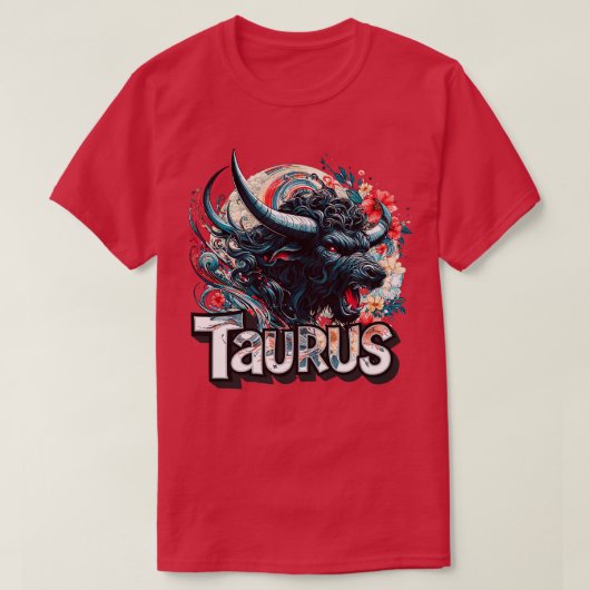 Entfesseln Sie Ihren inneren Bull Taurus T-Shirt (Design vorne)