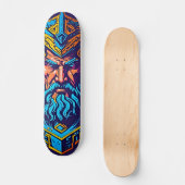 Entfesseln Sie Ihren inneren Donner: Der Zeus Skateboard (Vorderseite)