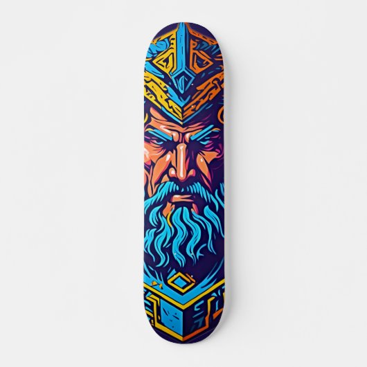 Entfesseln Sie Ihren inneren Donner: Der Zeus Skateboard (Vorne)
